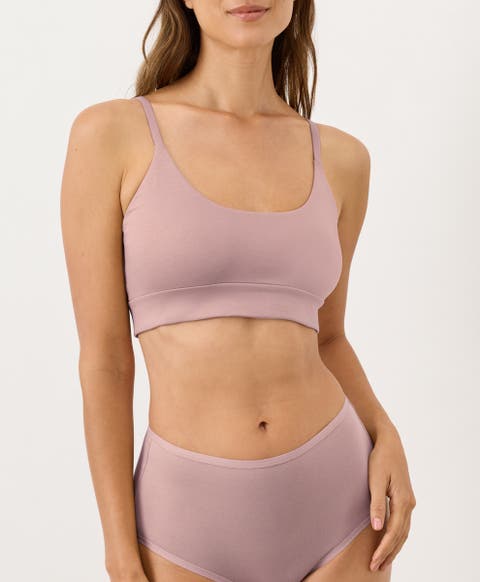 Everyday Strappy Scoop Bralette Made With Organic Cotton