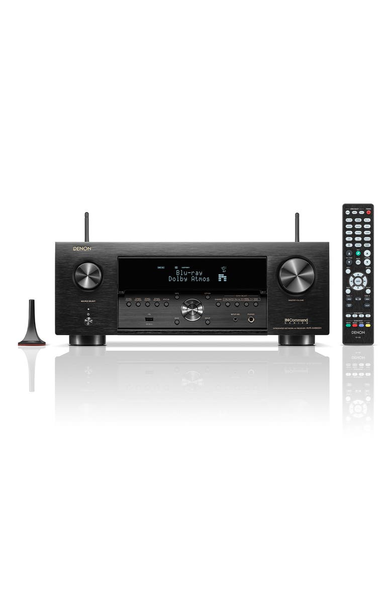 Denon AVR-X4800H 9.4 Channel 8K Home Theater Receiver with Dolby Atmos/DTSX & HEOS Built-In, Alternate, color, 