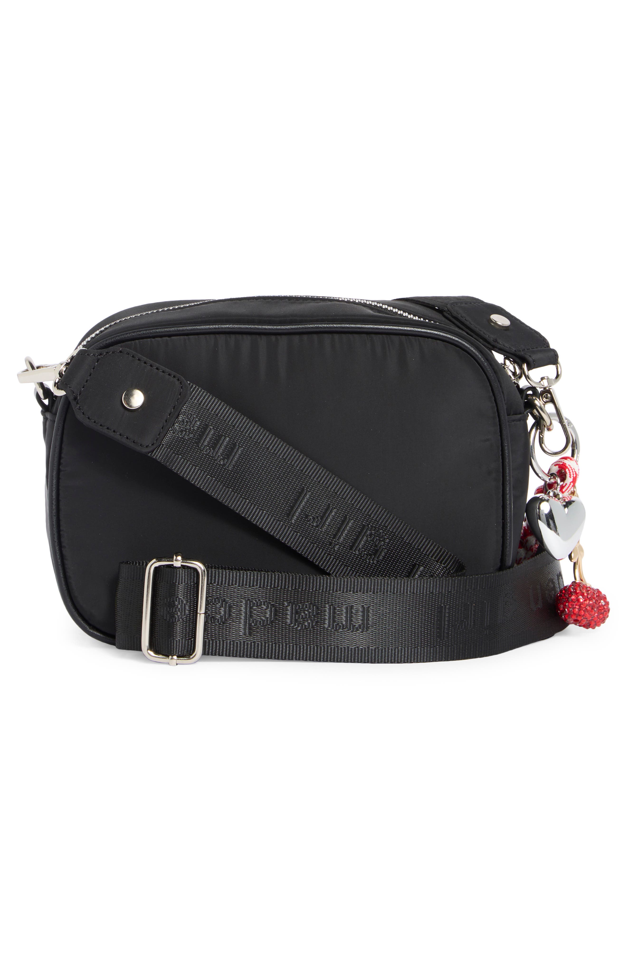 Madden Girl Camera Crossbody Bag, Alternate, color, Black