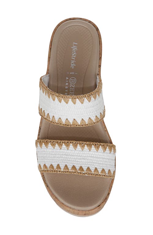 Bzees Resort Sandal In White