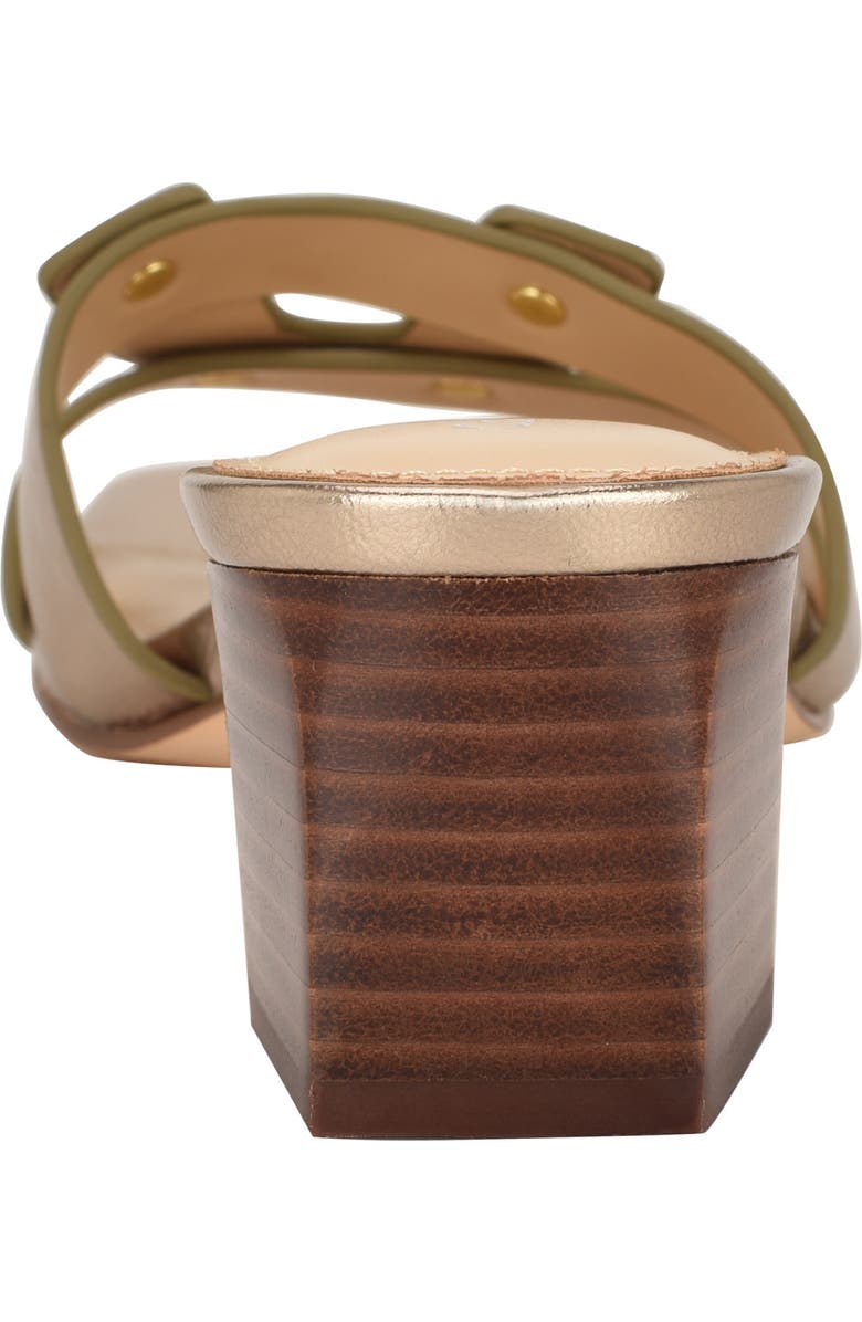 Calvin Klein Andrae Slide Sandal, Alternate, color, Bronze