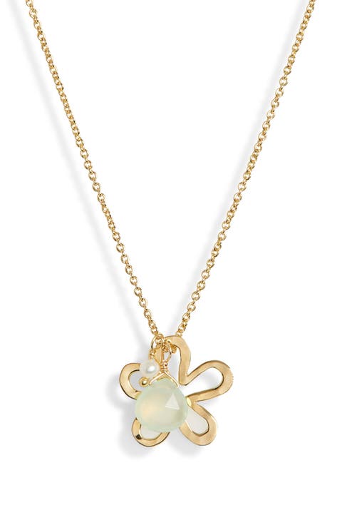 Flower Charm Necklace