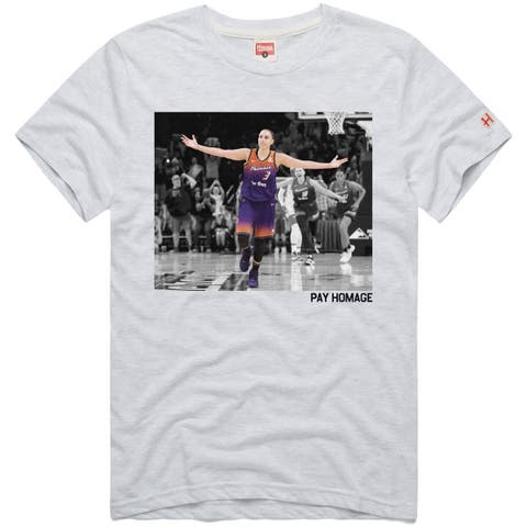 Unisex Homage Diana Taurasi Ash Phoenix Mercury Pay T-Shirt