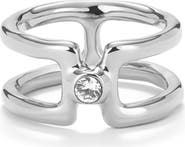 UNODE50 Double Topaz Ring