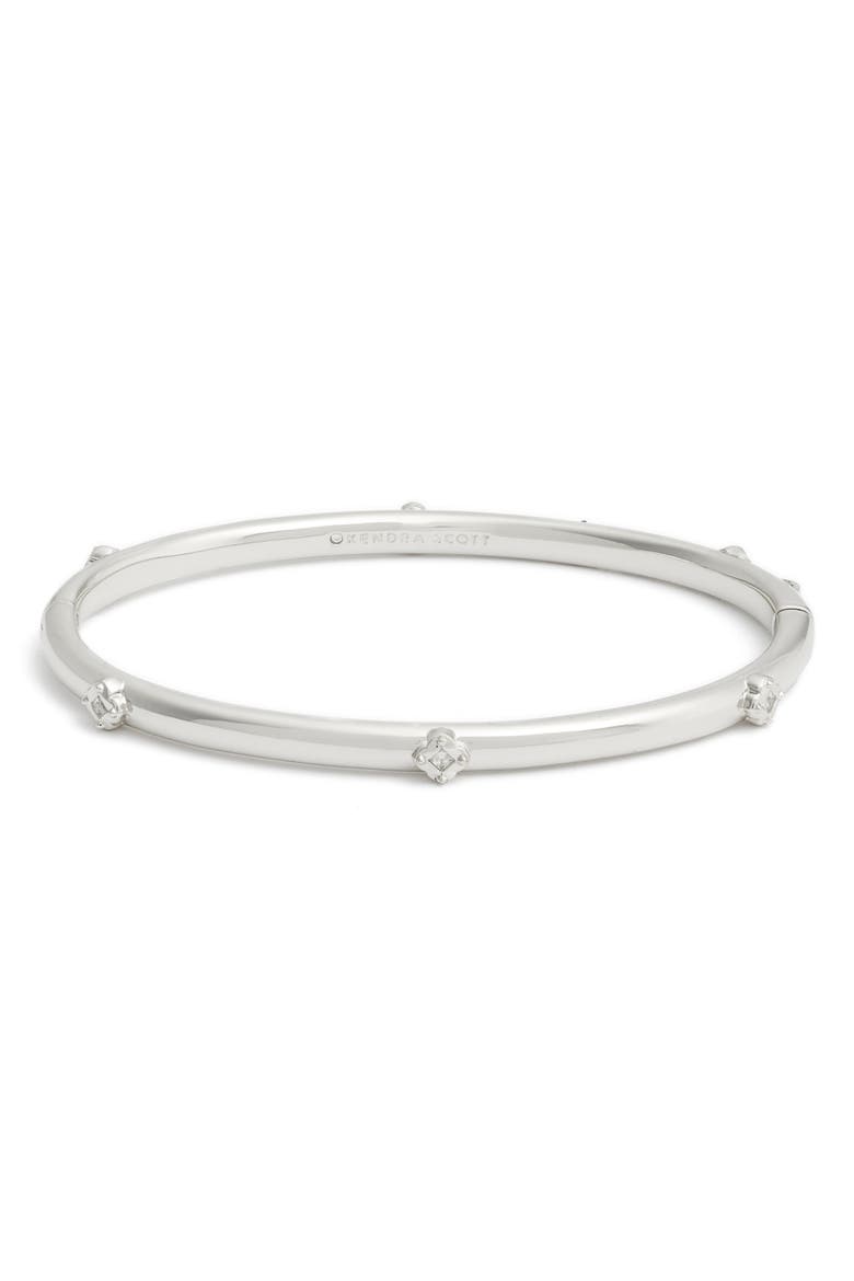 Joelle Bangle, Main, color, RHODIUM WHITE CRYSTAL