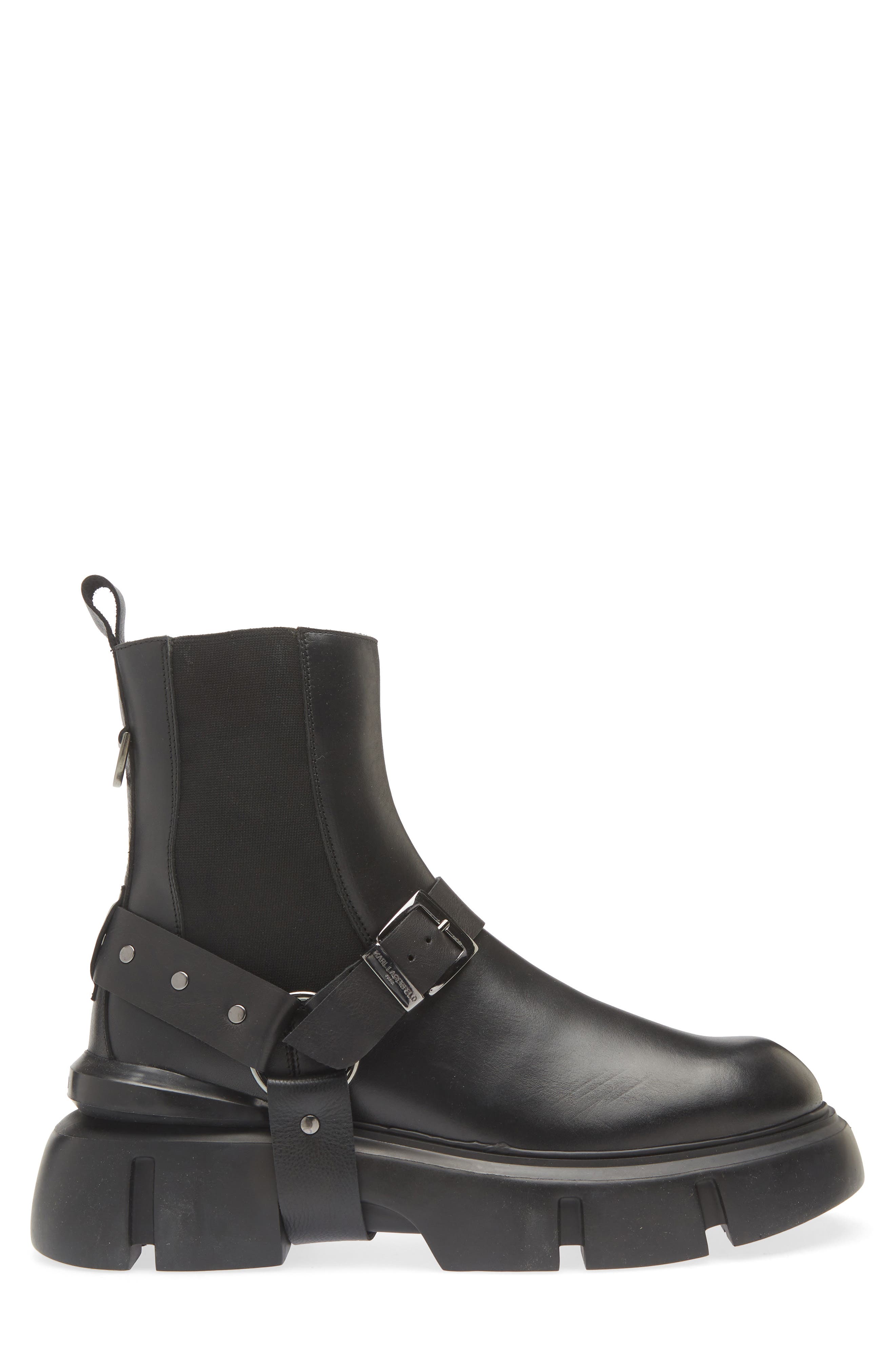 KARL LAGERFELD PARIS Met Gala Chelsea Boot, Alternate, color, 