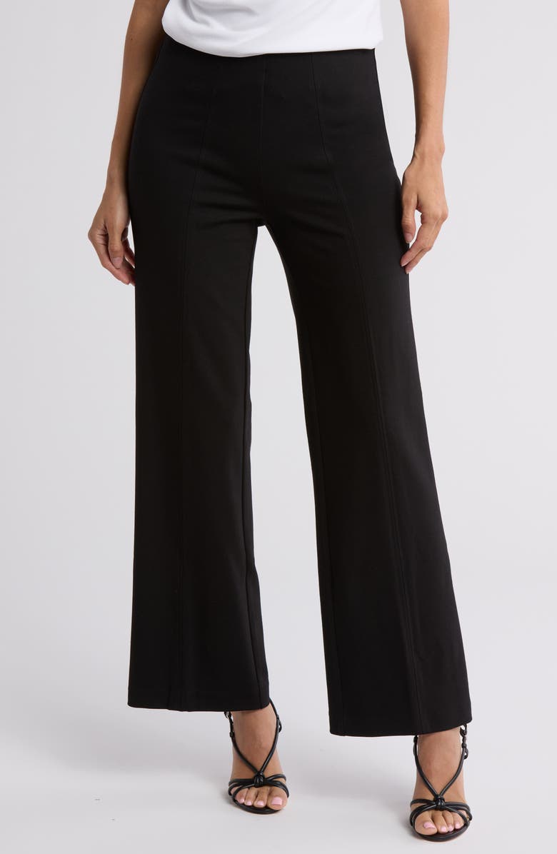 Amanda & Chelsea Front Seam Ponte Wide Leg Pants, Main, color, 