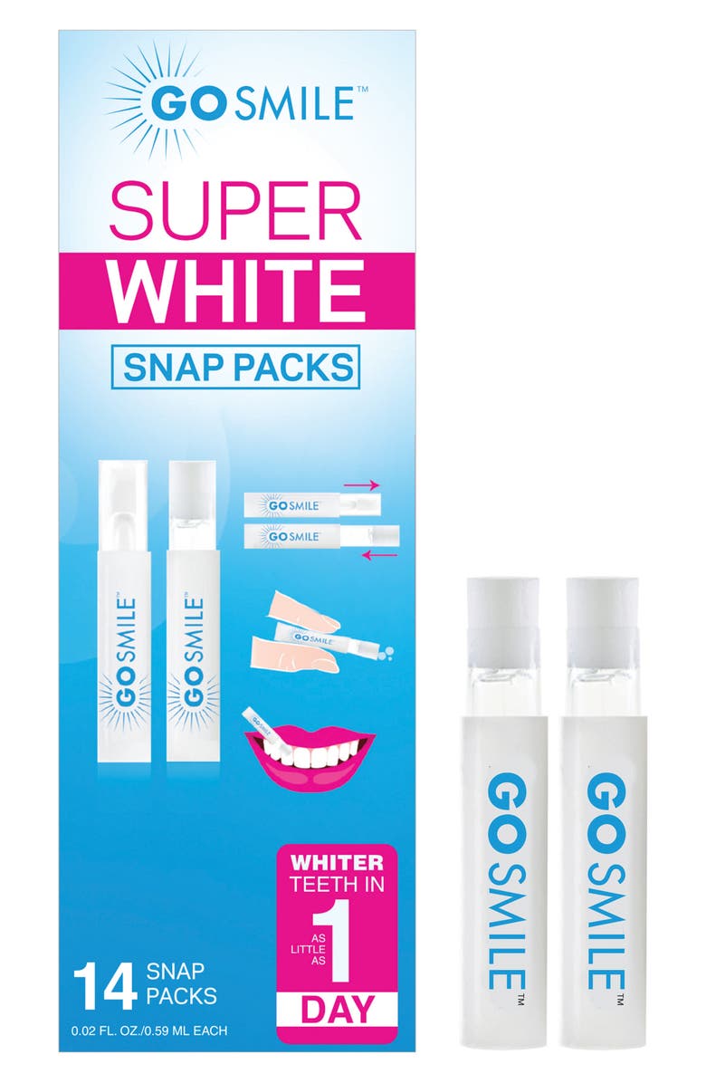 GO SMiLE<sup>®</sup> Super White Snap Packs, Main, color, 