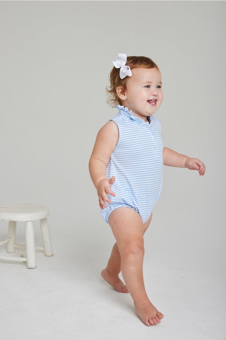 Kids' Sleeveless Hastings Bubble, Alternate, color, Light Blue Stripe