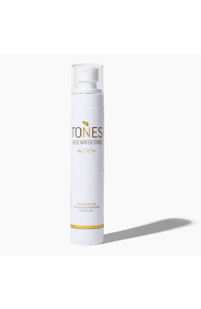 TONES by Cocoa Rose Water + Mallow Flower Toner Mist, Main, color,