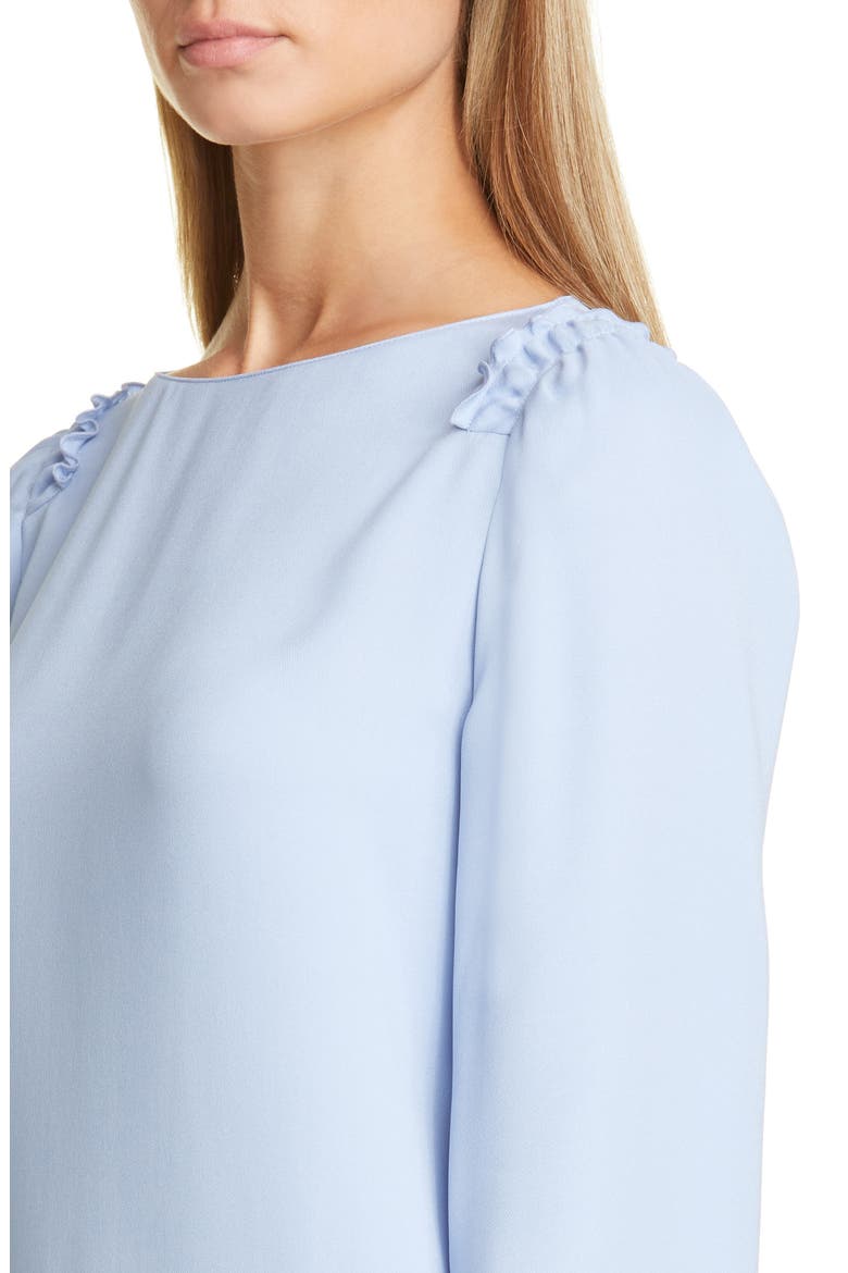 Albright Silk Blouse, Alternate, color, FRENCH BLUE
