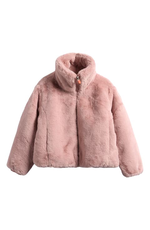 Ceri Reversible Faux Fur Puffer Jacket (Toddler, Little Kid & Big Kid)