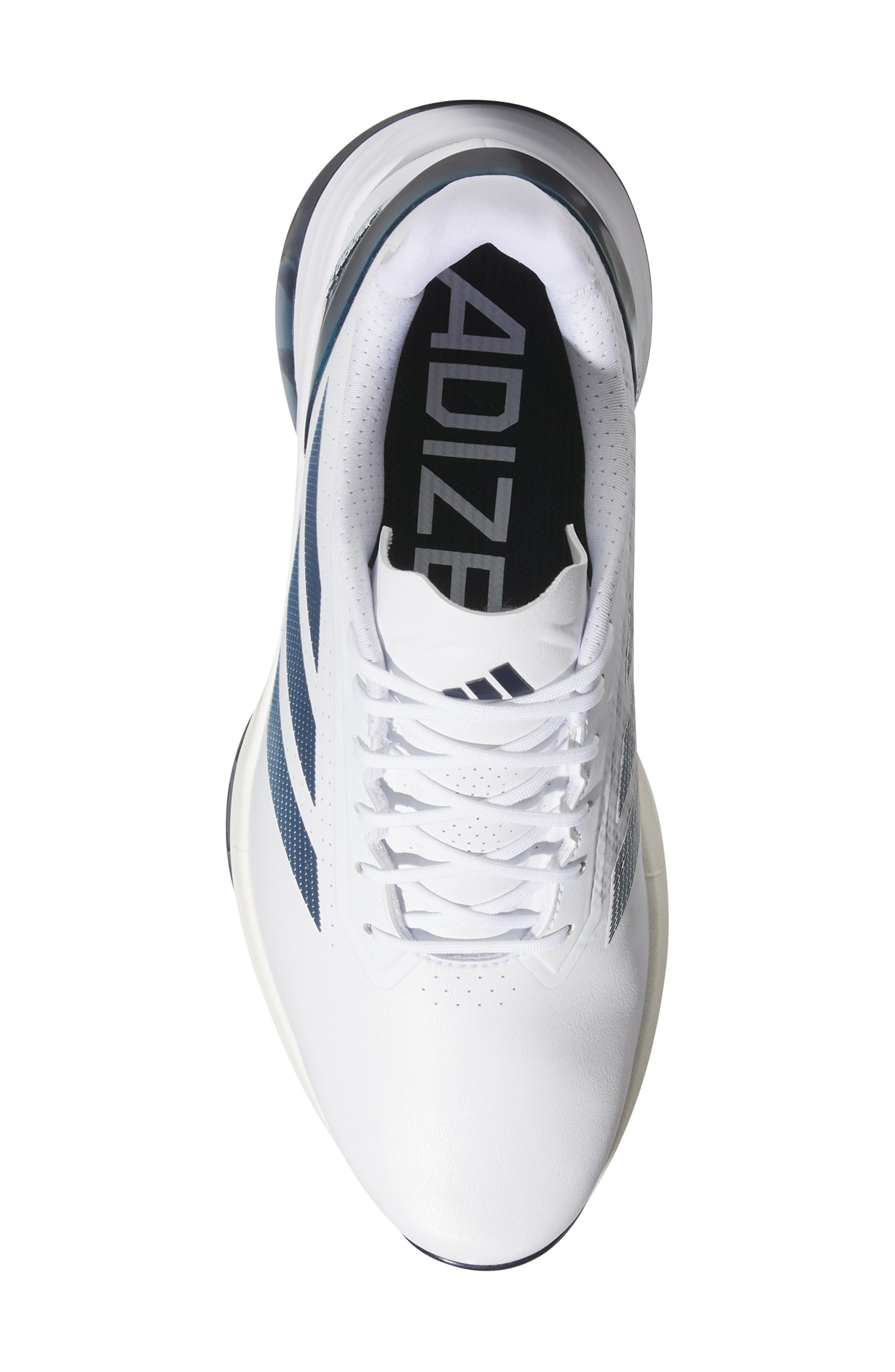 adidas Adizero ZG Golf Shoe, Alternate, color, White/ Navy