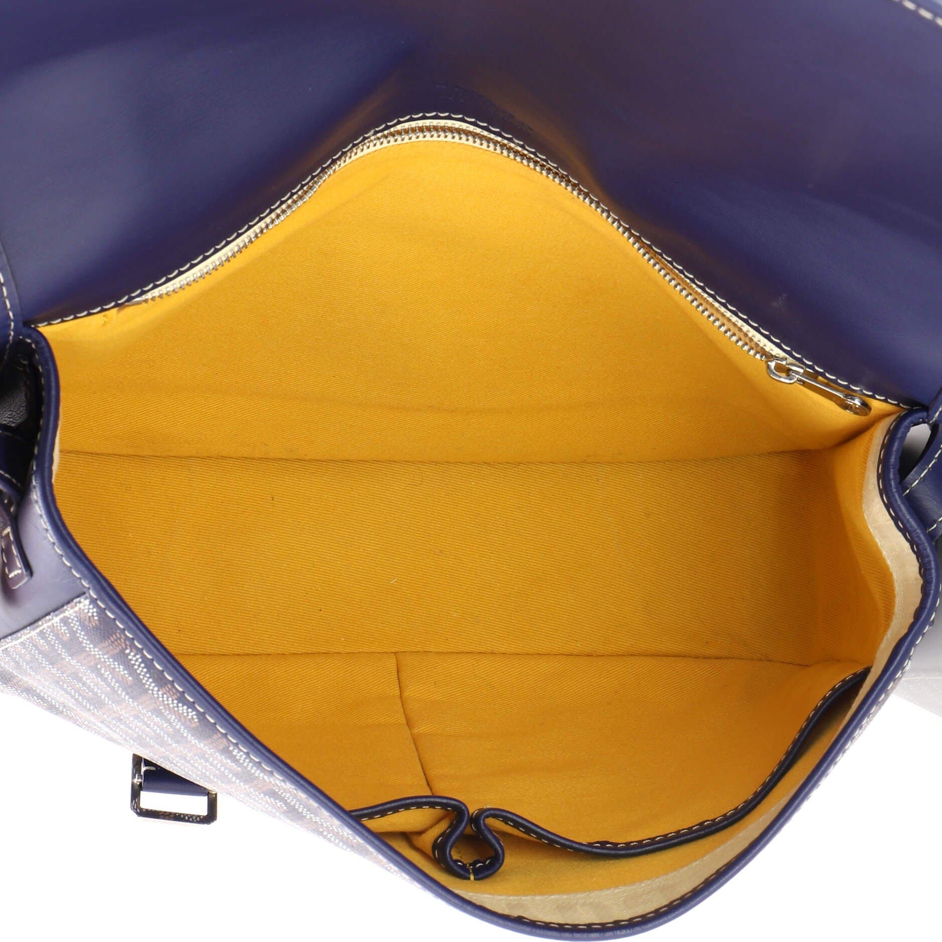 Belvedere Messenger Bag Coated Canvas MM, Alternate, color, Blue