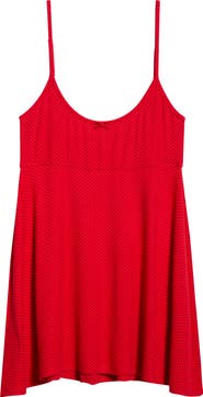 KILO BRAVA Print Babydoll Chemise