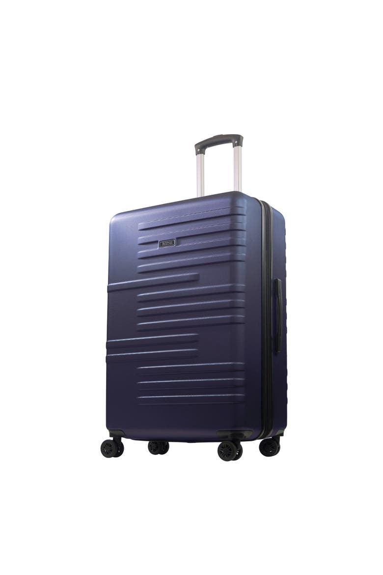 30" Hardside Luggage with Expansion, Main, color, NAVY