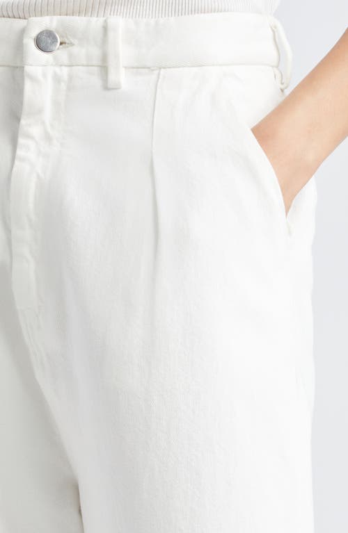 Loulou De Saison Attu Wide Leg Jeans In White