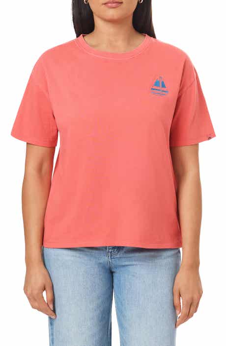 C & C California Toni Boxy Cotton Crop Tee