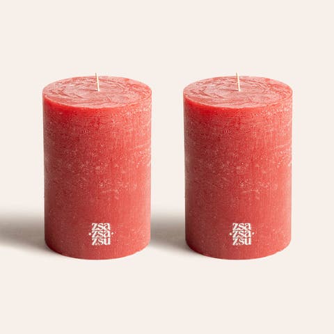 Deurne Pillar Candle 3.5 In Set of 2