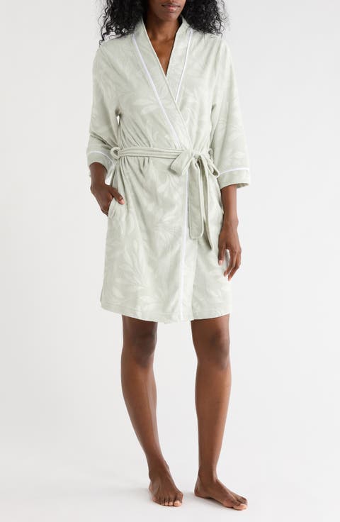 Embossed Honey Knit Robe