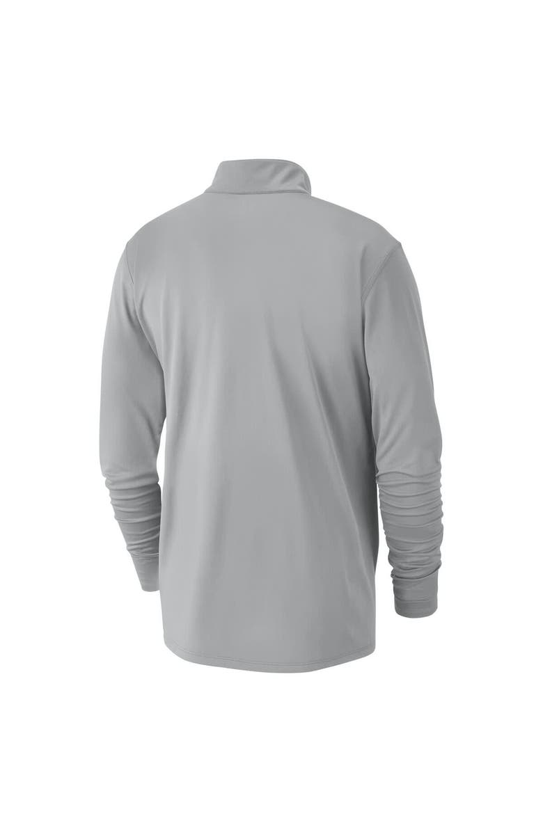 Nike Men's Nike Silver Dallas Mavericks 2024/25 City Edition Authentic Coaches Performance Half-Zip Top, Alternate, color, 