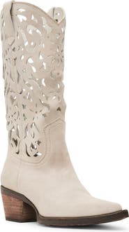 Steve Madden Albany Cutout Western Boot