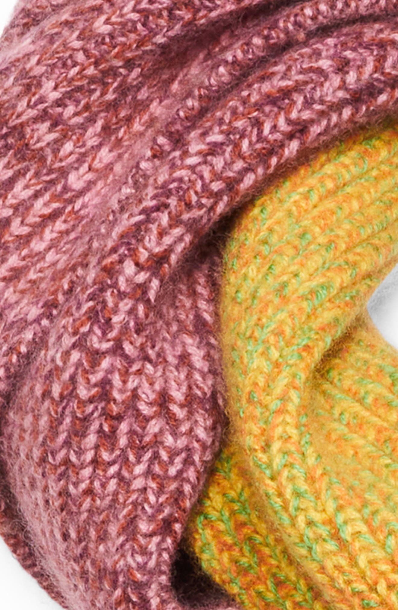 Waste Yarn Project Mimi Colorblock One of a Kind Scarf (Men) | Nordstrom