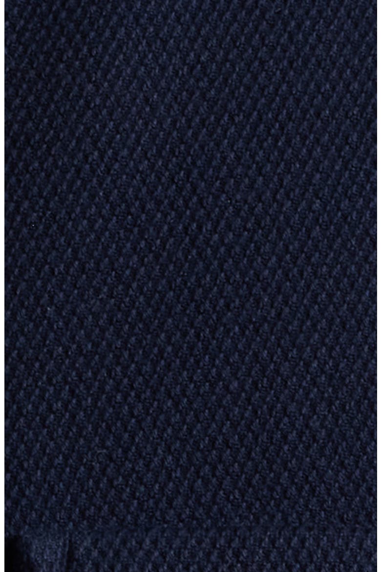 Vireo Embroidered Cotton Piqué Camp Shirt, Alternate, color, NAVY-12