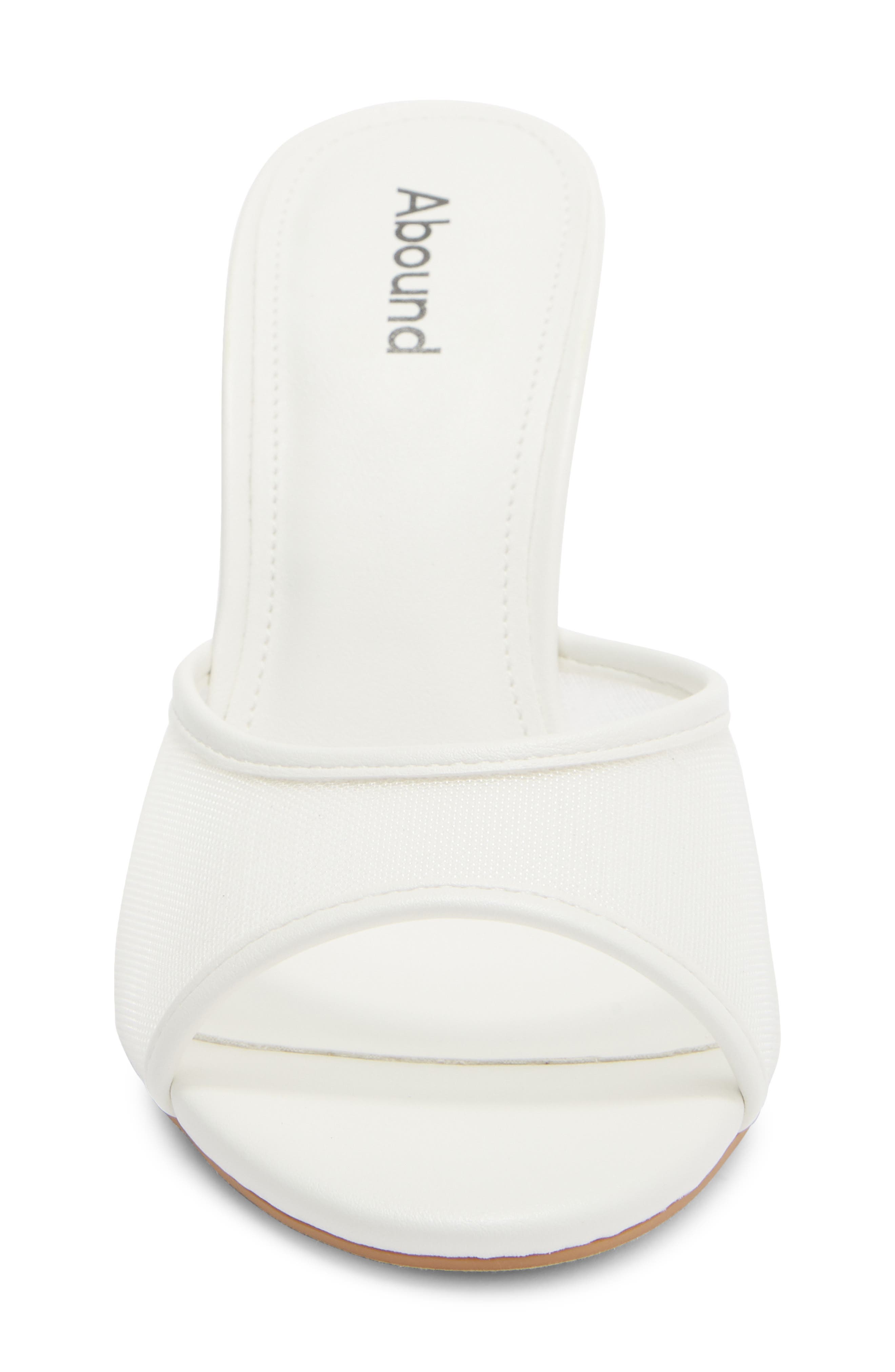 Paz Spike Heel Sandal, Alternate, color, WHITE EGGSHELL