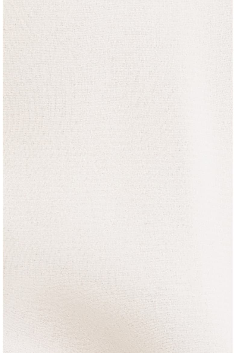 Monaco Ruffle Tie Neck Top, Alternate, color, IVORY