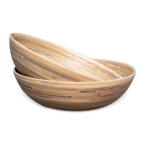 Salad Bowl Set, 12 Inch x 2