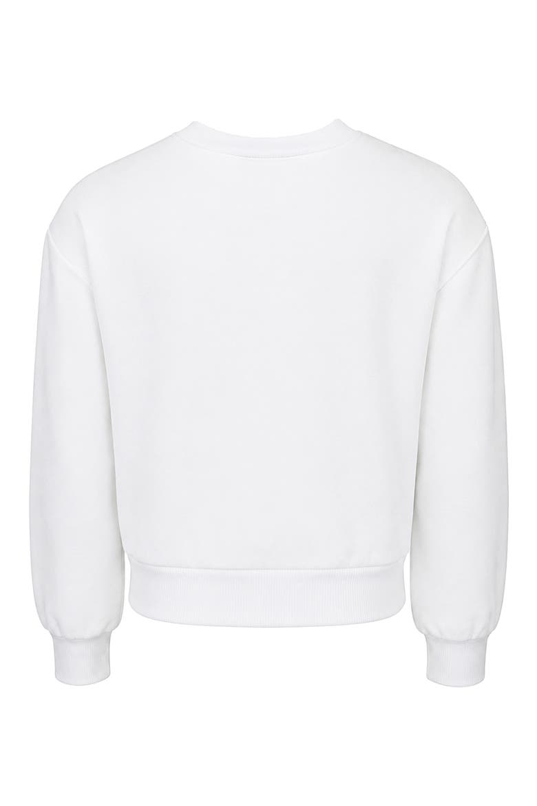 Kids' Sequin Bear Sweatshirt, Alternate, color, IVORY