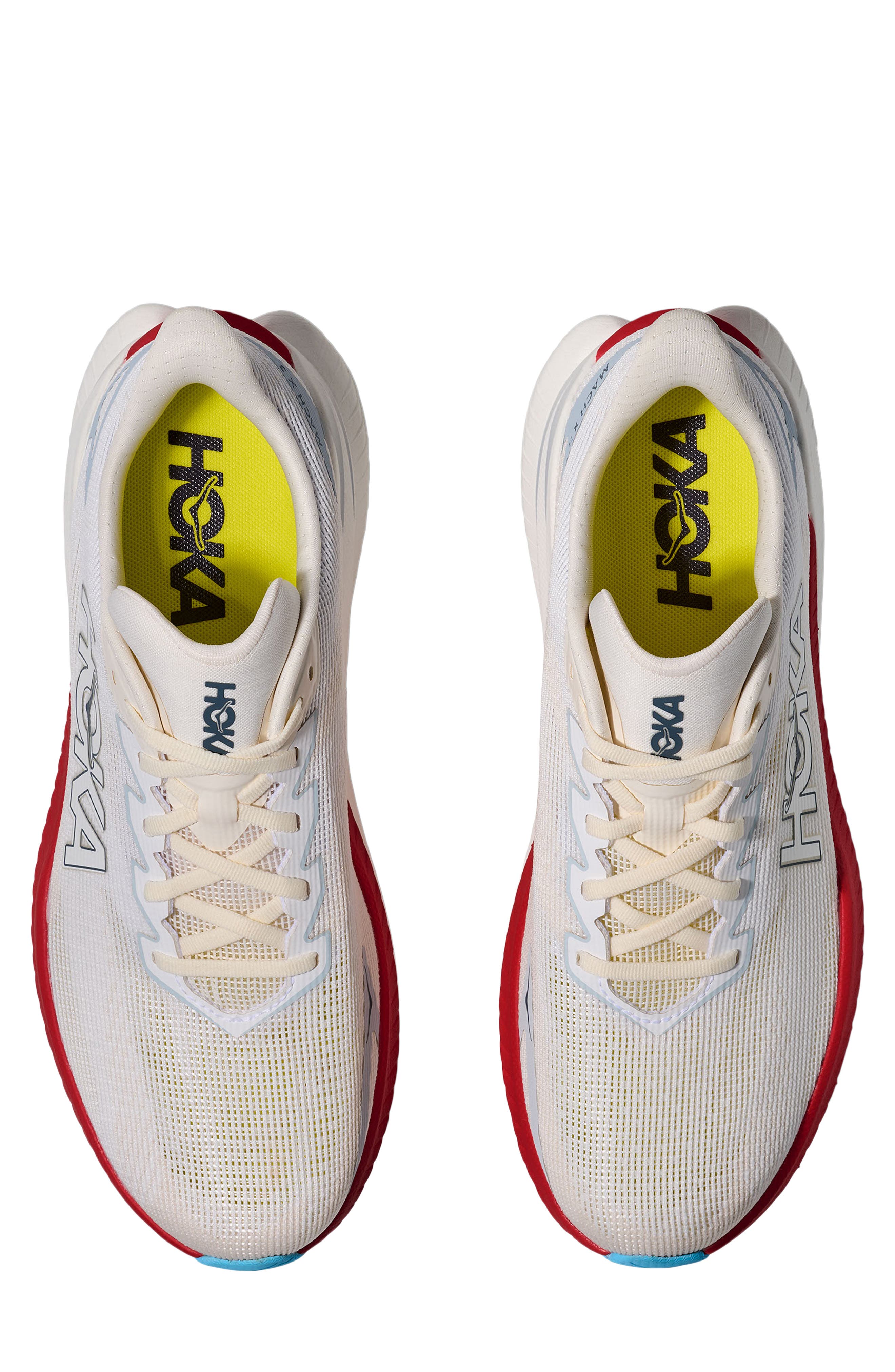 Mach X 3 Running Shoe, Alternate, color, WHITE / ALABASTER