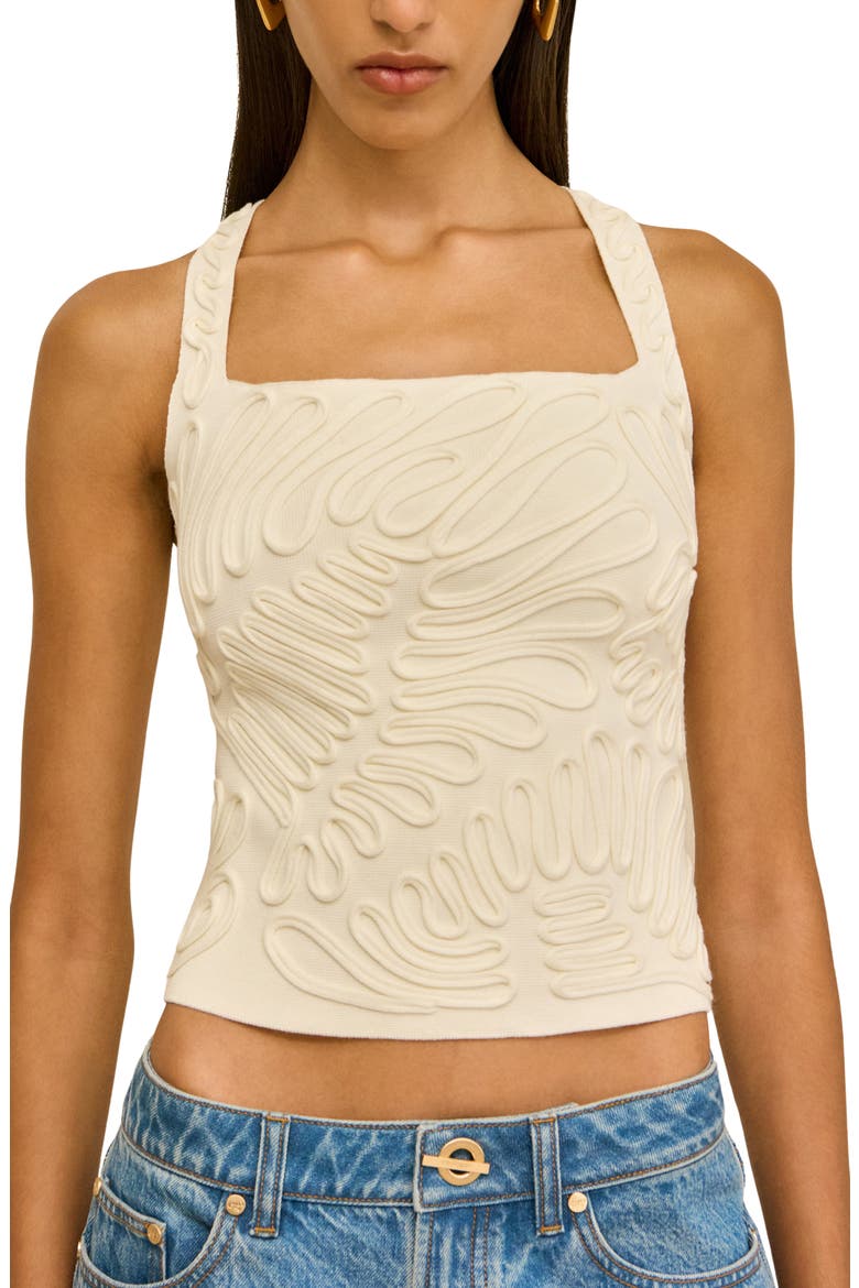 Stella Soutache Tank, Main, color, OFF WHITE