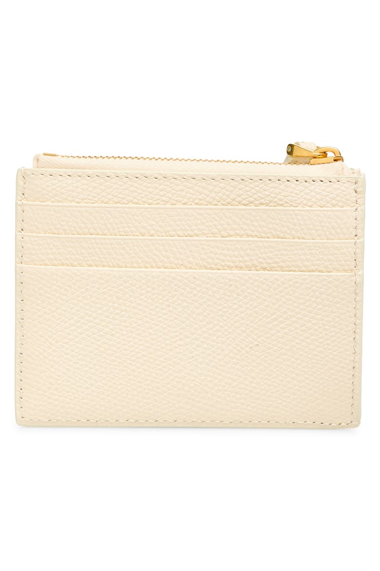 Cherryfic Leather Card Case, Alternate, color, LIGHT IVORY