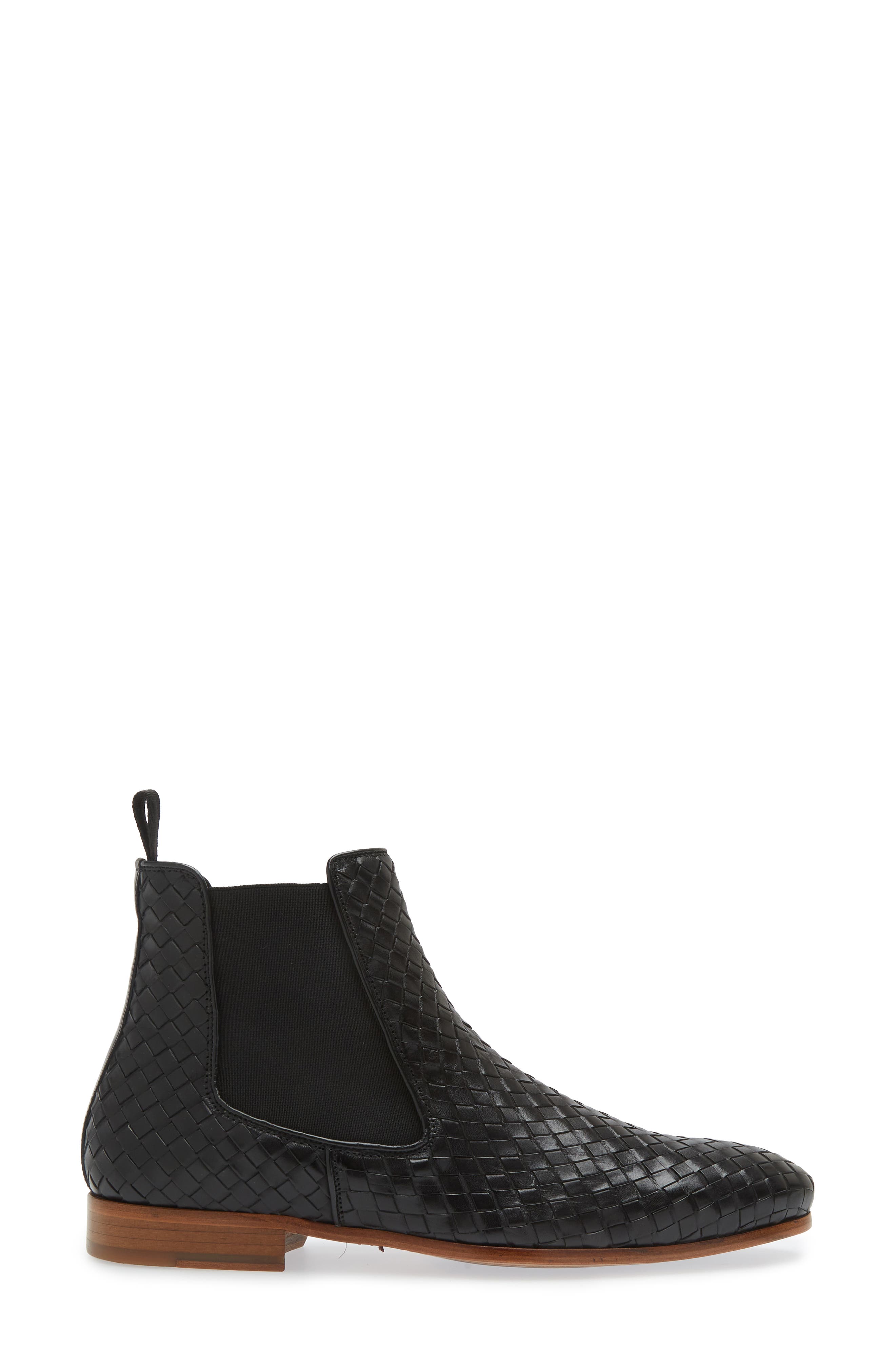 Mezlan La Jolla Woven Chelsea Boot, Alternate, color, 