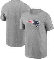 Nike Men's Nike Heathered Gray New England Patriots Primary Logo T-Shirt