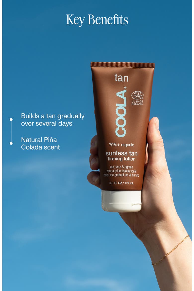 Suncare Organic Sunless Tan Firming Lotion, Alternate, color, NO COLOR