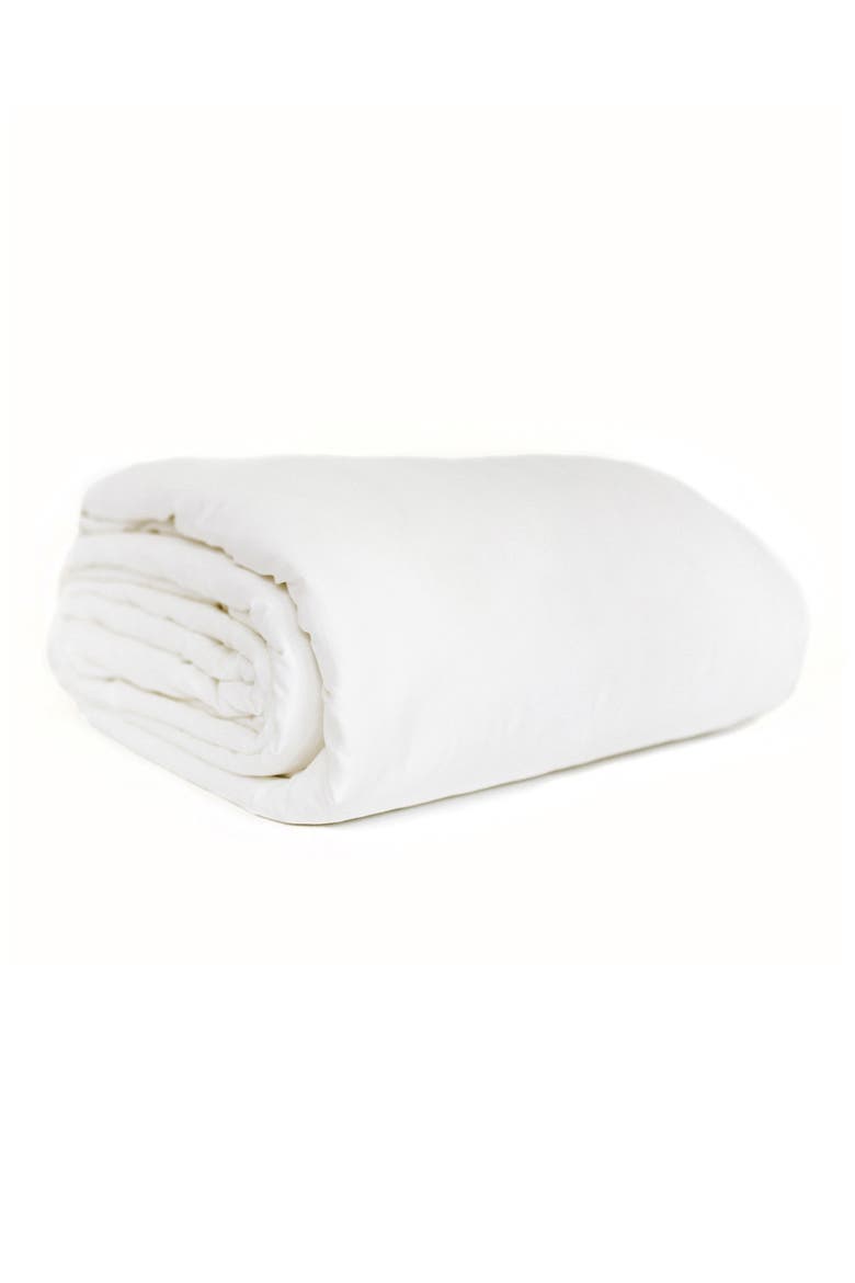 All Season Weight Silk Fill Comforter, Main, color, WHITE