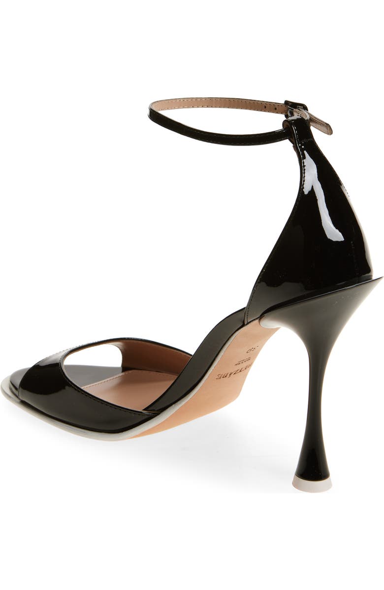 BETZÁBE Rita Ankle Strap Sandal, Alternate, color, Black Patent