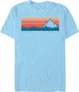 Lost Gods Men's Lost Gods Keep It Simple Retro  Graphic T-Shirt
