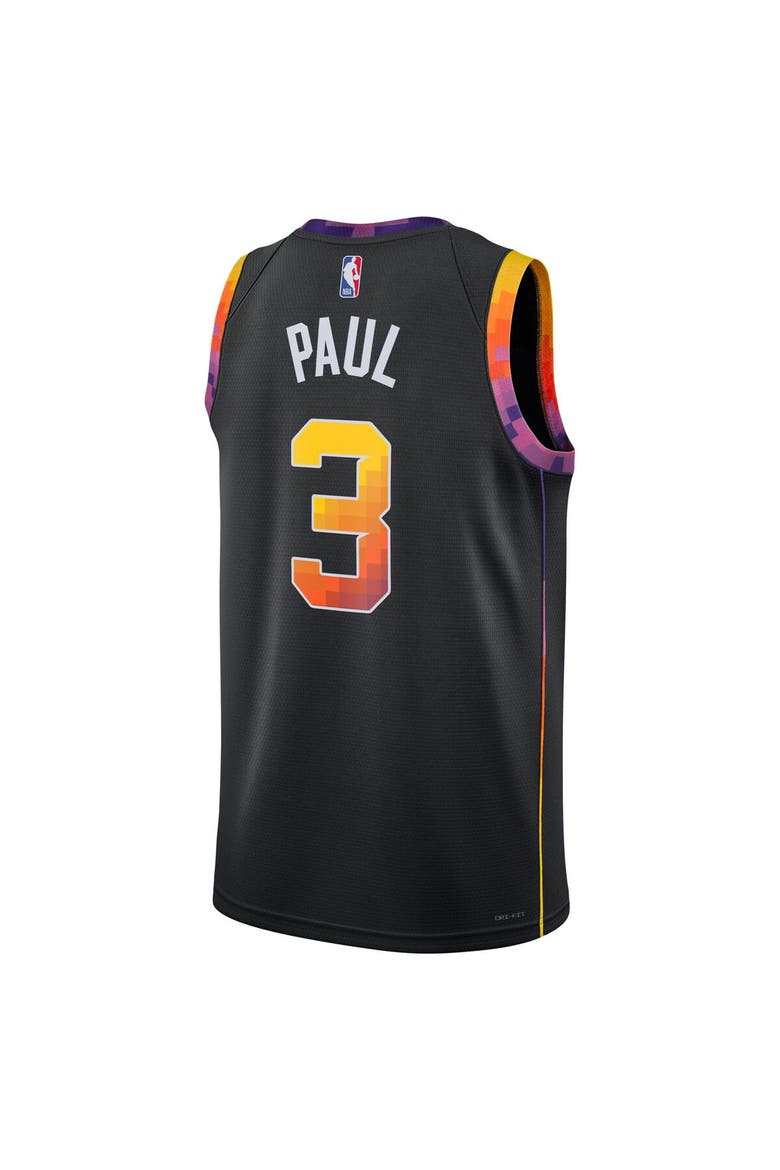 Unisex Jordan Brand Chris Paul Black Phoenix Suns Swingman Jersey - Statement Edition, Alternate, color, Black