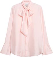 SASUPHI Silk Shirt with Scarf