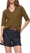 Sanctuary Dolce Notch Neck Top
