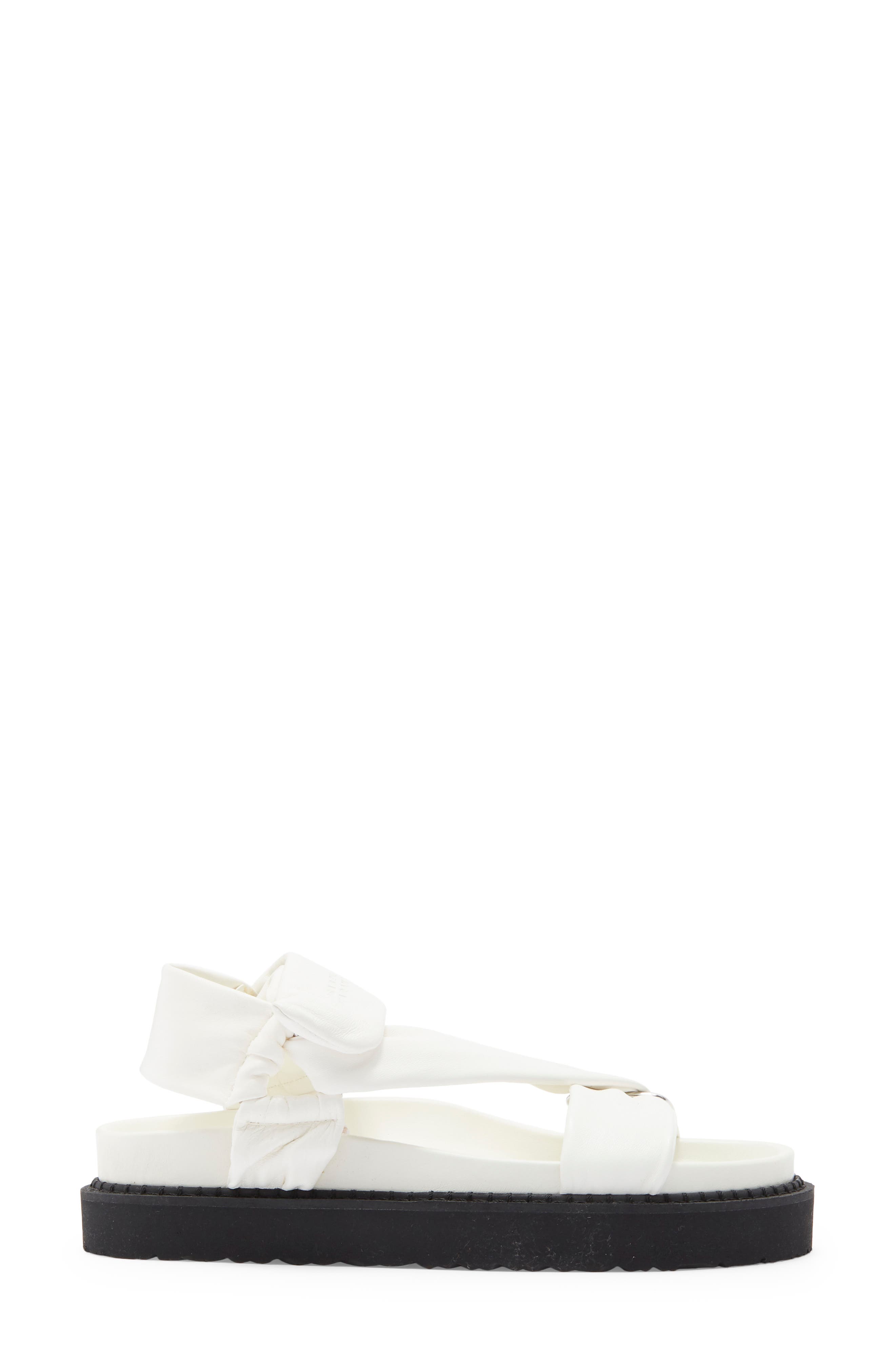 Isabel Marant Naori Flatform Sandal, Alternate, color, White