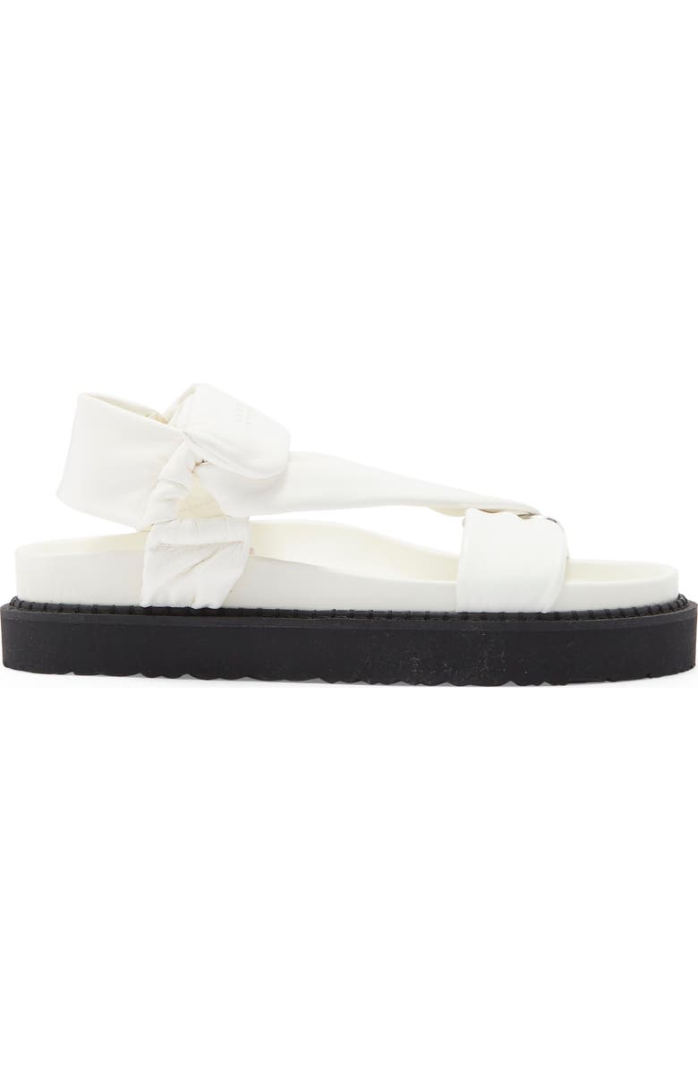 Isabel Marant Naori Flatform Sandal, Alternate, color, White