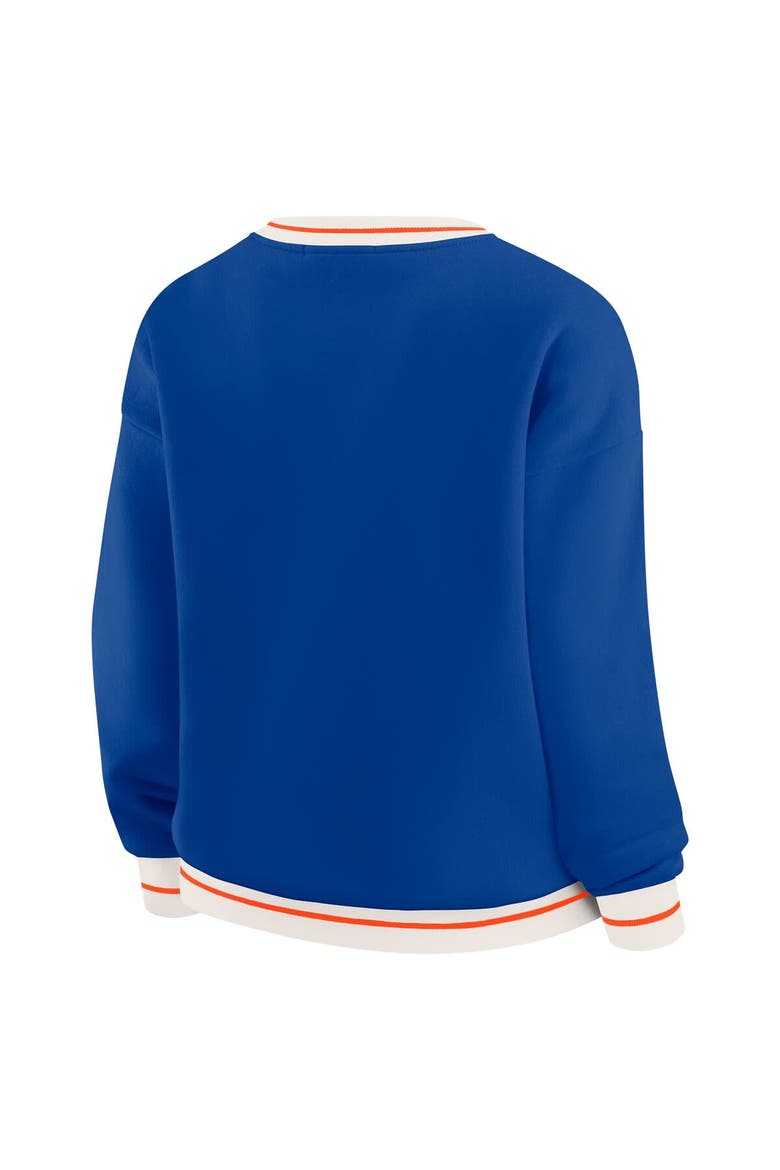 Women's WEAR by Erin Andrews Royal Florida Gators Seal Sweatshirt, Alternate, color, Royal