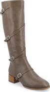Journee Collection Elettra Buckle Knee High Boot