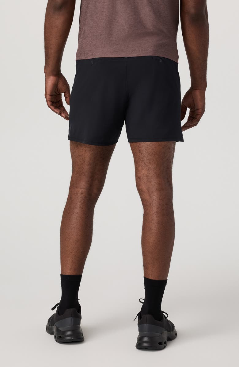 Vuori Qualify Classic Lined 5-Inch Training Shorts, Alternate, color, Black