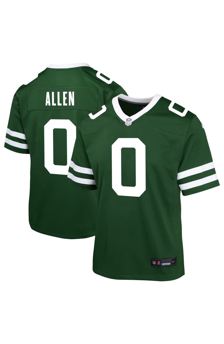 Nike Youth Nike Braelon Allen Green New York Jets Team Game Jersey, Main, color, Green